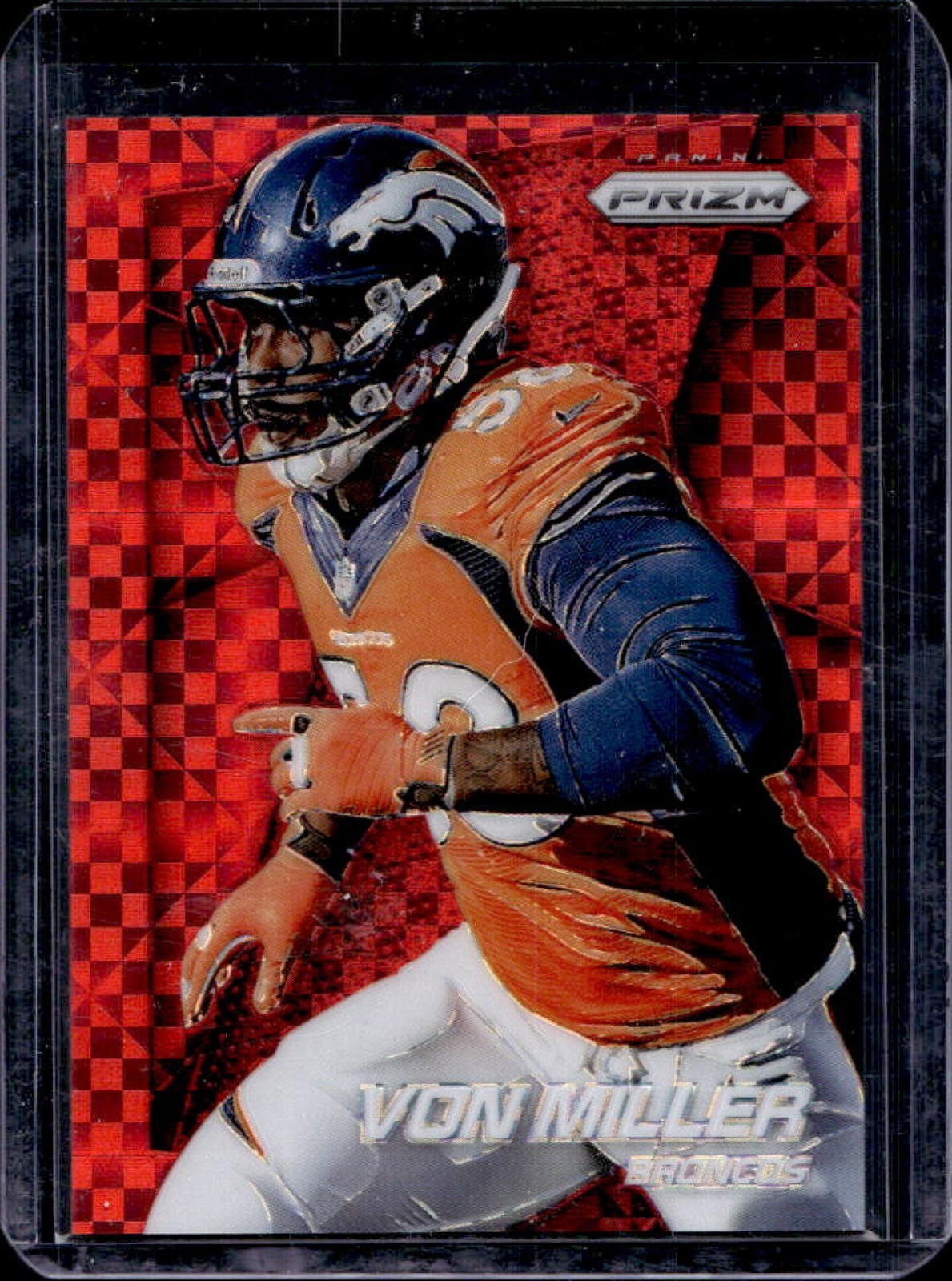 2014 Prizm Von Miller Red Power #85/125 Broncos