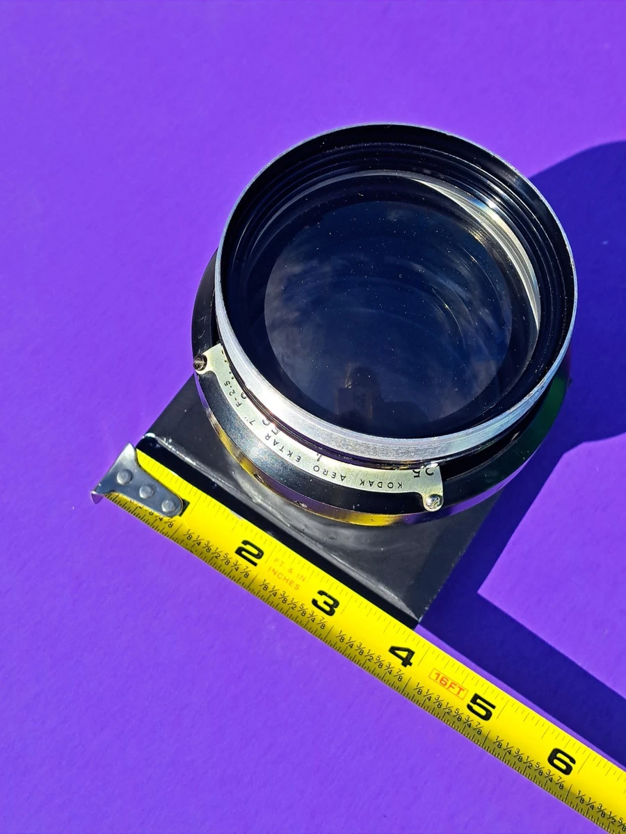 Kodak EKTAR Commercial 7 1/2 F4.5 大判用 良好 7 1/2 inch Kodak Ektar F4.5 question