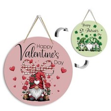 Valentines Day Door Decorations St Patricks Day Decorations Reversible Happy