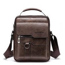 Men'S Durable Shoulder Bag High Quality Leather Cross Body Sling Bags Travel Cro