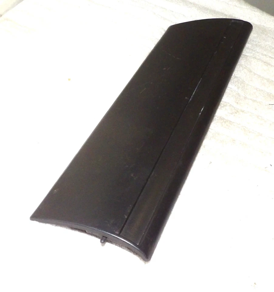 1987-1993 Mustang LX SSP Saleen ОРИГИНАЛЬНЫЙ LH ЗАДНИЙ ЧЕТВЕРТЬ КУЗОВА БОКОВОЙ МОЛДИНГ Черный - Изображение 4 из 4