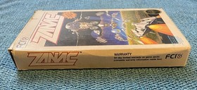 Zanac NES CIB 100% Complete Intact Wings Factory Stamp 00 Tested 1987 Vintage