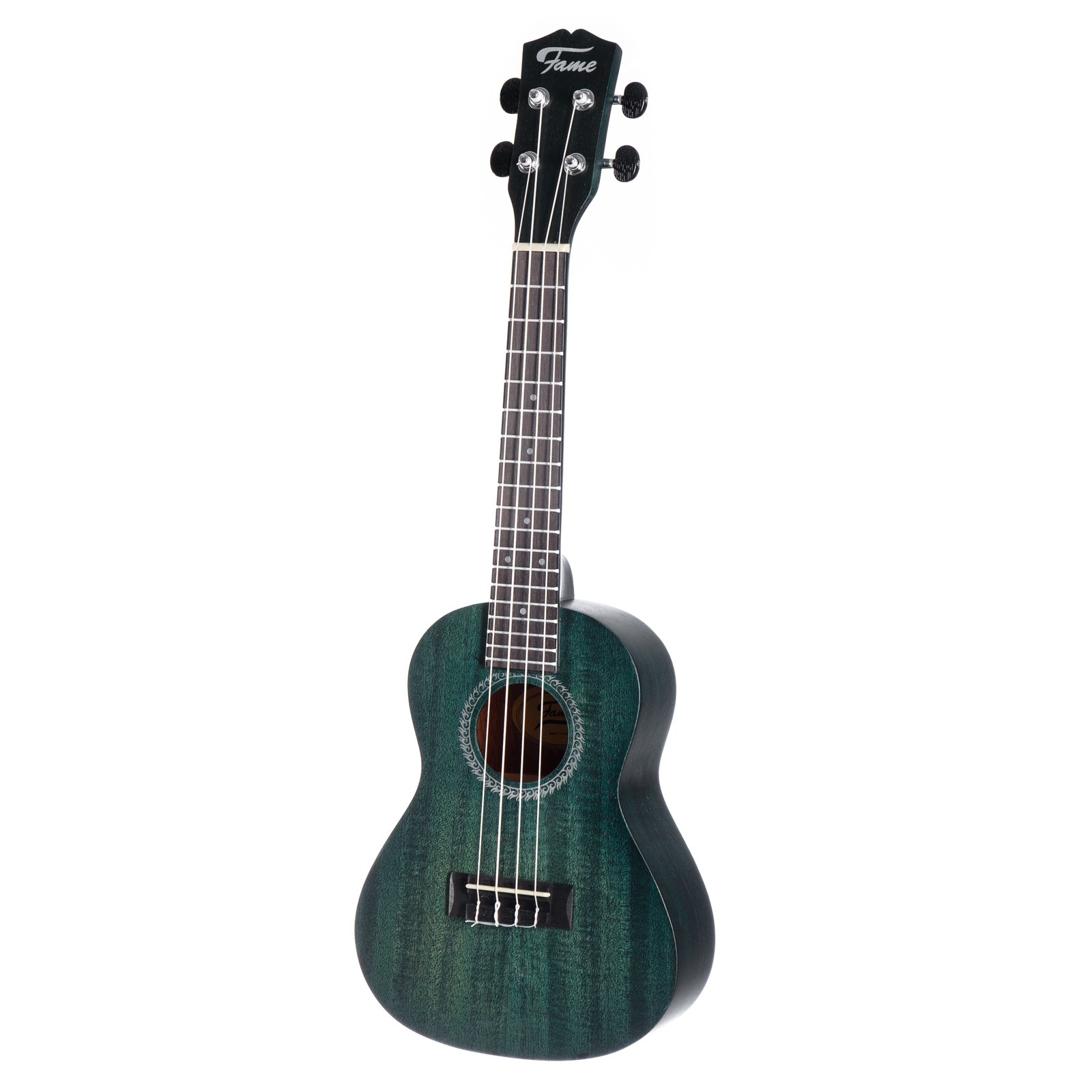 Fame Deluxe Concert Ukulele Green - Konzert Ukulele 6990₽