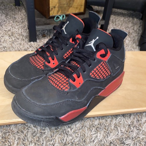 JORDAN 4 RETRO PS 'RED THUNDER' NO BOX