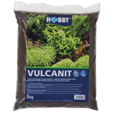 Hobby Vulcanit 5 kg - Aquarium Nährboden Bodengrund Dünger Wasserpflanzen