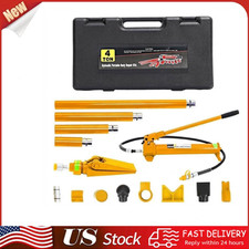 4 Ton Porta Power Kit Hydraulic Ram Jack Kit With Pump 4.6 Ft Oil Hose Auto Us 4 Ton Porta Power Kit Hydraulic Ram Jack Kit With Pump 4.6 Ft Oil Hose Auto Us