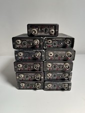 UNTESTED Lectrosonics Lectro CR187 Lavalier Wireless Receiver Box 11 Lot Mic