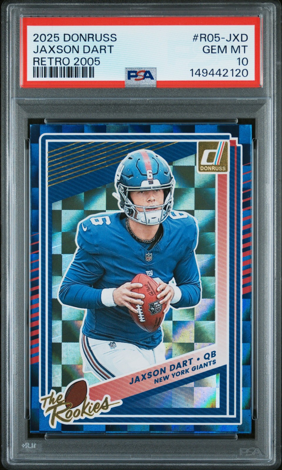 Jaxson Dart Panini Donruss Retro 2005 #R05JXD Base