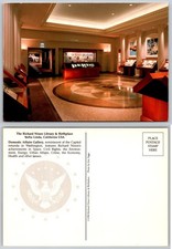 Richard Nixon Library Yorba Linda CA Domestic Affairs Gallery Postcard 1990