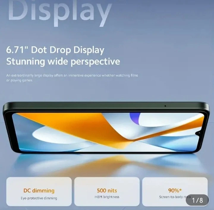 XIAOMI POCO C61 NERO 3/64 GB (SMARTPHONE NUOVO CON SCATOLA SIGILLATO)  - Immagine 4 di 4