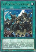 A Wild Monster Appears! - LED7-EN052 - Rare - 1st Edition - Heavily Played