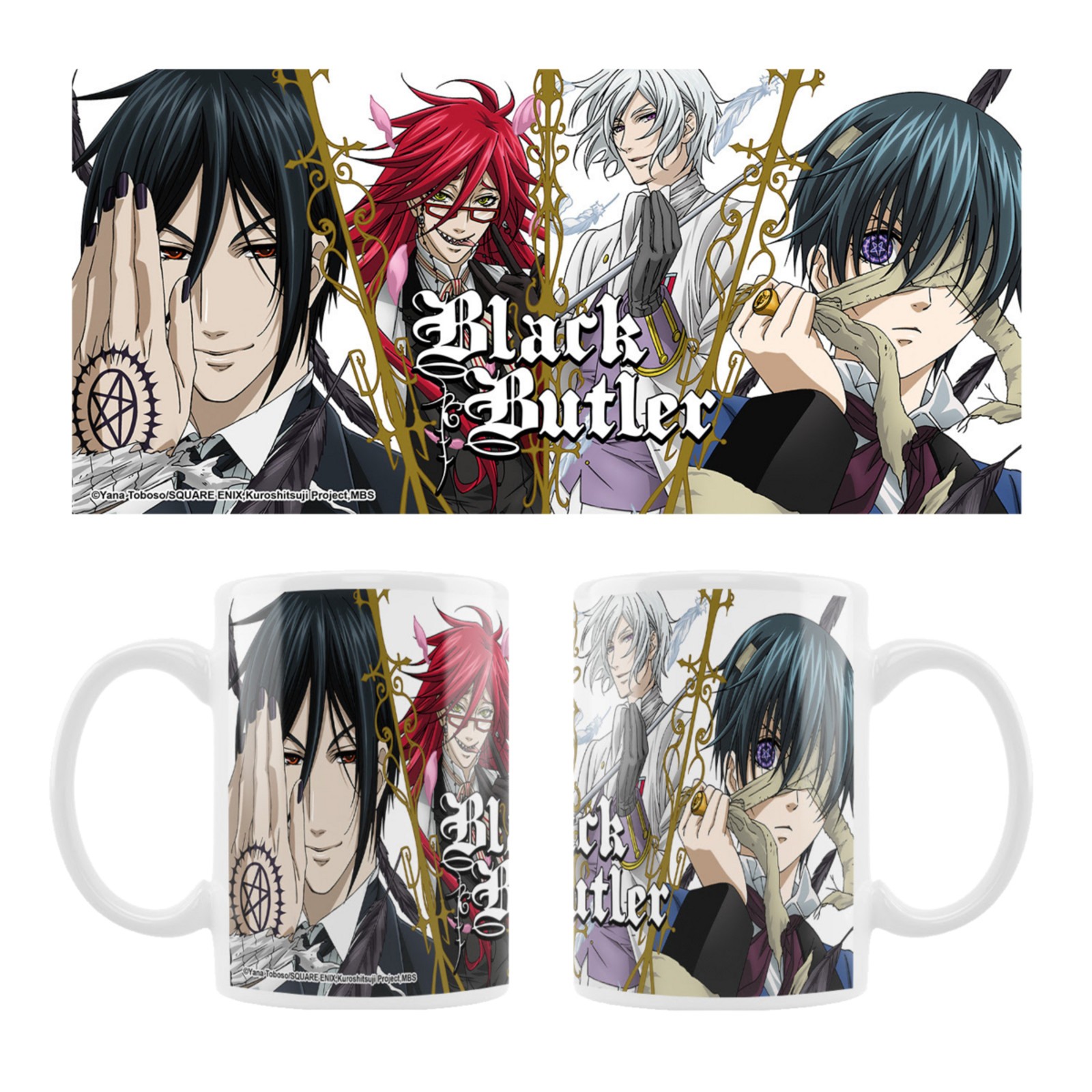ХРУСТЯЩИЙ РУЛЕТ 44885154 TASSE - BLACK BUTLER MOTIV 02 Tasse 3490₽