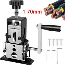 MACCHINA SPELARA FILI CAVI RAME ALLUMINIO SPELAFILI MANUALE DA 1-70mm