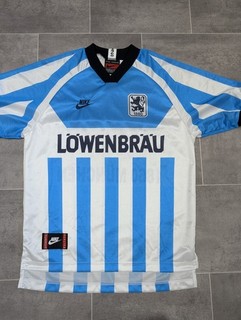Rare Original 1860 Munich 1995/1996 Home Shirt Small NIKE VGC