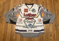 Minnesota NHL Alumni Charity Game Worn Scott Anderson Goalie Cut Hockey Jersey