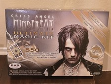 Criss Angel Mind Freak Ultimate Magic Kit Over 550 Magic Book Tricks  DVDs