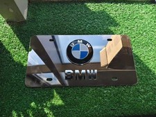 Mirrored For Bmw Style License Plate Raised Emblem 6 X 12 Vanitycar Decor Mirrored For Bmw Style License Plate Raised Emblem 6 X 12 Vanitycar Decor
