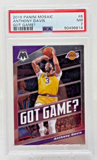 2019 Panini Mosaic Got Game ANTHONY DAVIS Basketball Card PSA 7 NEAR MINT NM