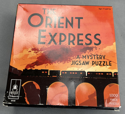The Orient Express Mystery Jigsaw Puzzle   1000 Pieces, Be Puzzled Classics
