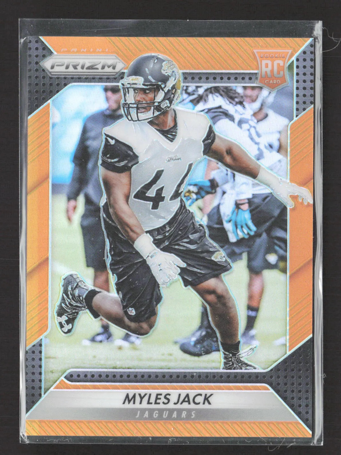 2016 Panini Prizm Myles Jack #295 Orange RC /299
