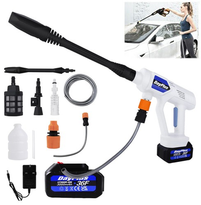 #ad Cordless Pressure Gun with 2 x 21V 1.5Ah Batteries and Charger Portable Power $75.99
