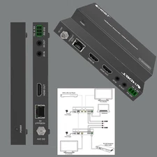 150M HDMI Over IP Network Extender Transmitter Receiver Adapter Splitter box