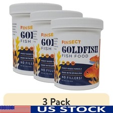 Insect Based Goldfish Food High Protein Color Enhancer Vitamins Minerals New