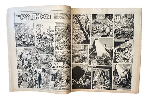 Vintage POW Comic Magazine No 4, 11th February 1976 Spider Man Trapped - Picture 3 of 4