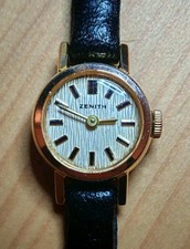Vintage Zenith 16mm Cocktail Watch, Petite Jewelry Aesthetic - Micro Watch Trend