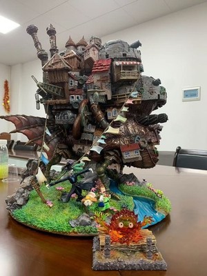OPM Studios Howl's Moving Castle Resin Model In Stock Collection H54cm Anime