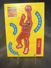 1996 Upper Deck Collector's Choice Superaction Stick Ums Stickers Grant Hill #S8