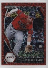 2021 Panini Prizm Draft Picks Red Velocity Prizm Jackson Glenn #PDP133 0u66