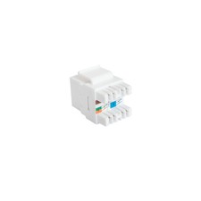 RJ45 KEYSTONE MODULE CAT. 6 UTP BLANC CCAS-K6-UTP