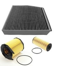 Fits Mercedes Benz OEM Filters Kit Air Oil Cabin X156 M133 GLA45 AMG 4MATIC