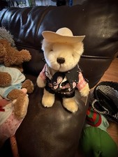 Hard Rock Cafe NASHVILLE 2007 Country Girl Teddy Bear 10" PLUSH MWMT Tag 39