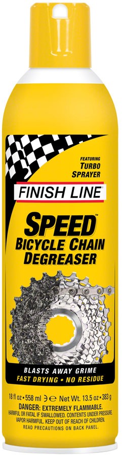 Speed Bike Degreaser - Finish Line Speed Bike Degreaser, 18oz Aerosol -