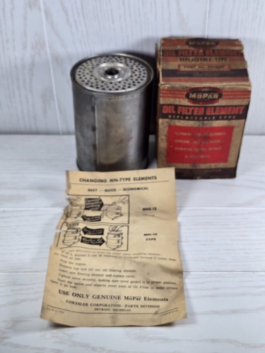Chrysler Mopar OEM 861027 Oil Filter Element (Replaceable Type) MN16 Type - Picture 4 of 10