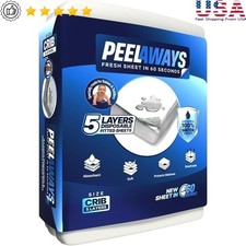 Waterproof Multi Layer Crib Bed Pads Hassle Free Potty Training Cleanups New