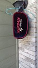 Rebel Revolution Cheer Shoe Bag Velour Black Red Carrying Bag Only EUC — photo 2