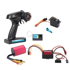 35A Brushless ESC &Motor& Steering Servo For WLtoys HSP A959-B 1/16 1/18 RC Car