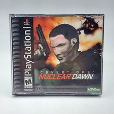 Covert Ops: Nuclear Dawn - Sony PlayStation (PS1) 2-Disc w/ Manual *pre-owned