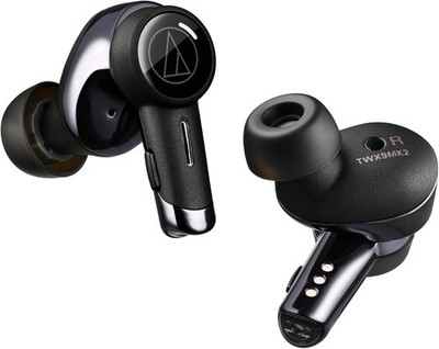 audio technica wireless earphones Bluetooth Black ATH TWX9MK2 BK Japan
