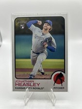 2022 Topps Heritage #713 Jonathan Heasley Kansas City Royals
