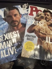 PEOPLE MAGAZINE-NOVEMBER 17, 2025-JONATHAN BAILEY-SEXIEST MAN ALIVE Both Covers