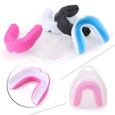 Teeth Protector Box Mouthpiece Kids Adults Boxing Mouth Guard Taekwondo MMA