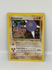 Hitmontop 3/75 Neo Discovery Holo Rare mit Swirl Pokémon Karte NM Minis