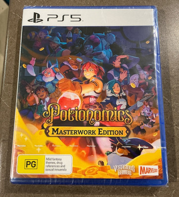 PS5 Potionomics: Masterwork Edition (PAL AUS, 2024) Brand New, Factory Sealed