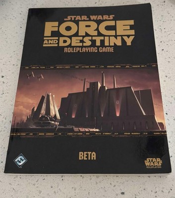 Star Wars Force and Destiny BETA Fantasy Flight Games RPG