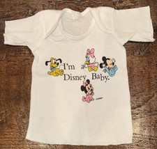 Vintage Infants 6-9 Mo. Graphic Disney T Shirt