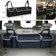 Large Capacity Car Boot Organiser Folding Storage Bag Trunk For Auto Luggage